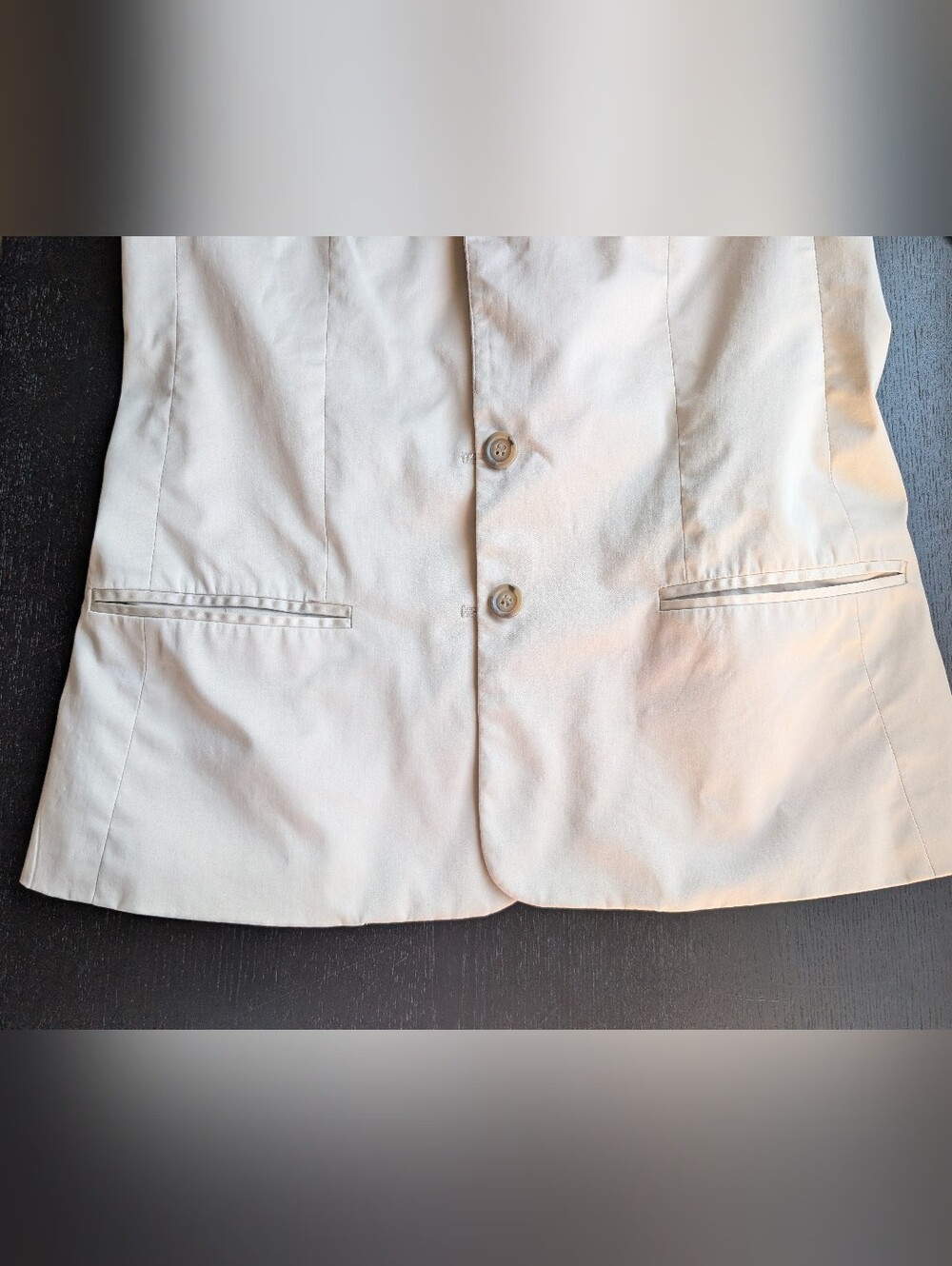 Club Monaco Slim Fit Blazer in Taupe - Picture 6 of 12